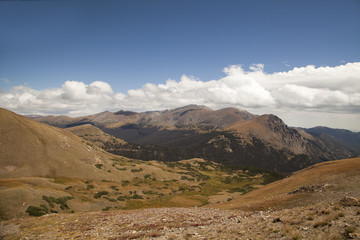 A landscape of the Rockies in Colorado