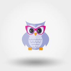 Owl with glasses