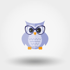 Owl with glasses