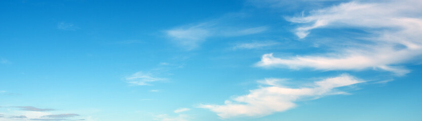 Fototapeta premium Sky ultramarine clouds