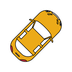 car vehicle icon. Automobile auto transportation and transport theme. Isolated design. Vector illustration