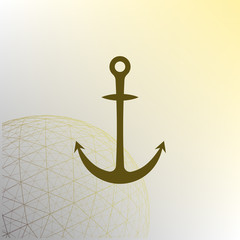 Anchor solid body symbol