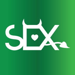 Devil Sex Logo Concept