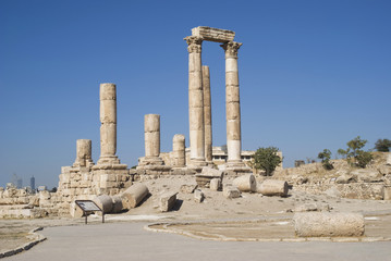 Temple of Hercules, Amman Citadel, Jordan
