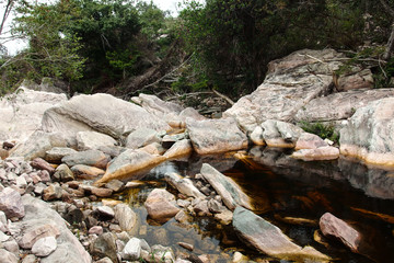 Brazil, Bahia, Mucugenzinho River, Poco do Diablo, Devils Pond