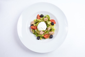 pasta with mozzarella