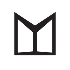 M Door Icon Design