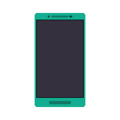 Smartphone icon. Device gadget technology and electronic theme. Isolated design. Vector illustration