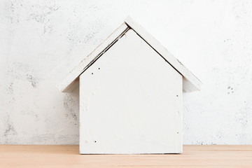 Obraz na płótnie Canvas House model in wood