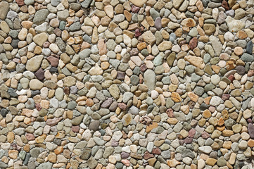 Pebble Wall Background
