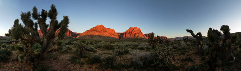 Red Rocks Morning Panorama