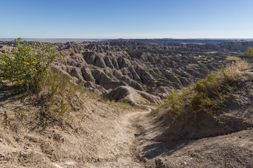 Badlands Scenic Landscape