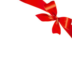 red bow,card