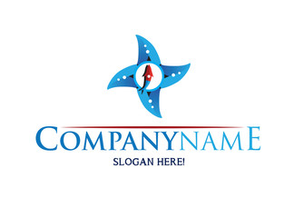 Starfish Compass Logo Concept