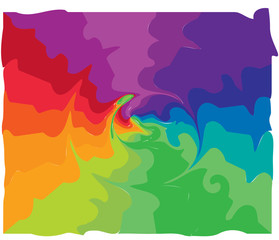 Fototapeta premium Abstract Vivid Background