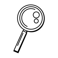search magnifying glass isolated icon vector illustration design