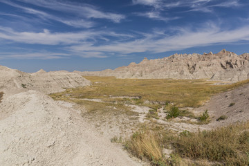 Fototapeta na wymiar Badlands Scenic Landscape
