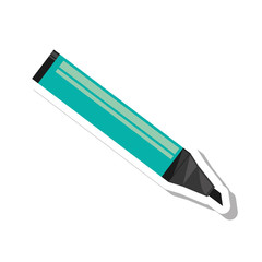 marker pen isolated icon vector illustration design