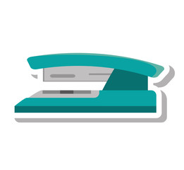 stapler office supply icon vector illustration design