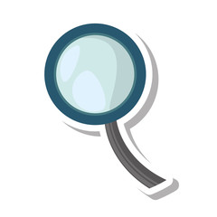 search magnifying glass isolated icon vector illustration design