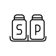 salt and pepper vector illustration design