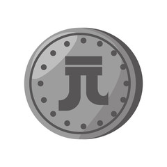 yuan coin china isolated icon vector illustration design