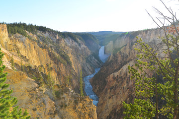 Fototapeta na wymiar Grand Canyon of the Yellowstone National Park