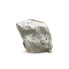Obraz premium a stone on a white background