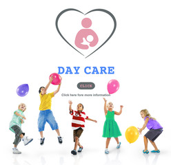 Day Care Babysitter Nanny Nursery Love Motherhood Concept