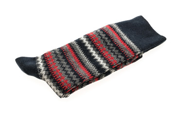 Sock isolated on white