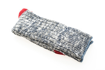 Sock isolated on white