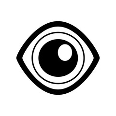 eye view security symbol isolated icon vector illustration design