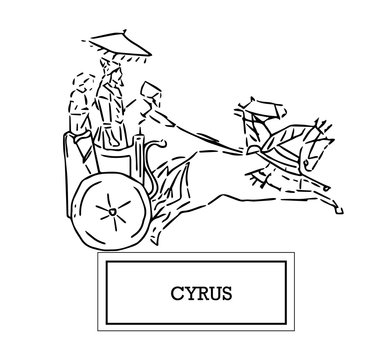 Illustration of Cyrus
