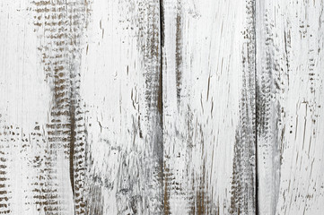 Obraz premium White painted wood background