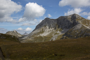 Die herbstlichen Alpen