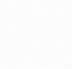Stof per meter Vector naadloze polka dot patroon. Grijze kleine polka dot textuur op witte achtergrond. © antuanetto