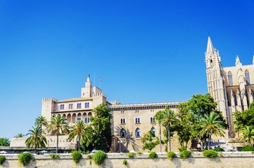 La Almudaina Royal Palace in Palma, Spain © Stanislav Georgiev