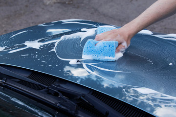 Obraz premium a car wash