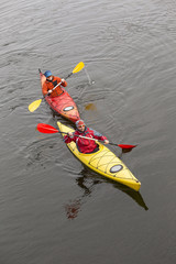 Camping on the beach.