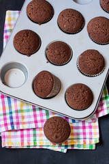 chocolate muffins