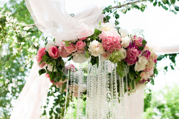 Wedding ceremony decor
