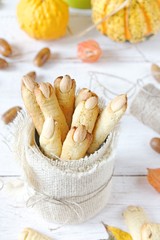 Witches fingers almond cookies