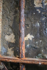 Forged steel corroded