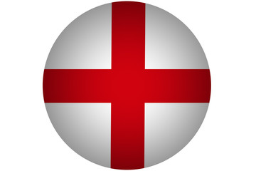 3D England flag ,Original and simple Republic of The England flag.Nation flag
