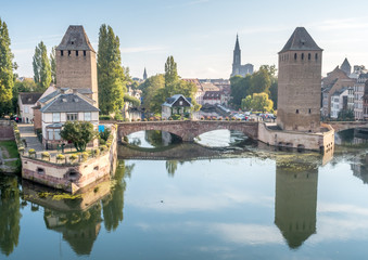 Fototapeta premium Ponts Couverts in Strasbourg