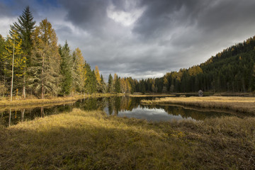 Schattensee in Krakau, Steiermark, Österreich