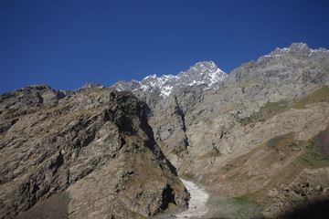 Pamir region Russian Federation Central Asia mountain landscapes