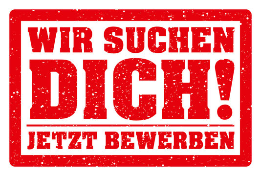 Wir suchen dich
