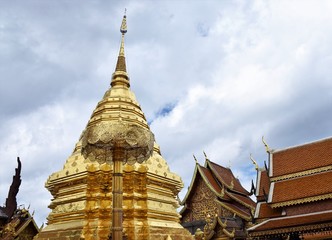 Fototapeta premium Phra That Doi Suthep, Chiang Mai, Thailand.