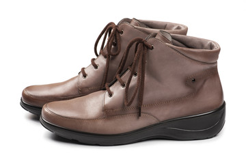 Brown Leather Boots
